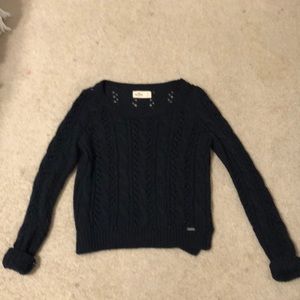 Hollister Navy blue sweater